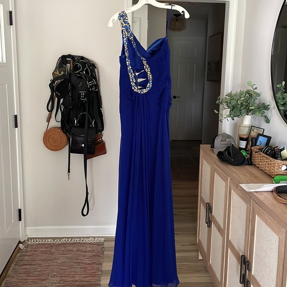 Reflections - Prom Dress - Blue - Picture 3 of 3